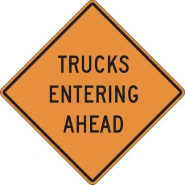 Accuform RIGID CONSTRUCT ION SIGN TRUCKS FRK249HP FRK249HP - main